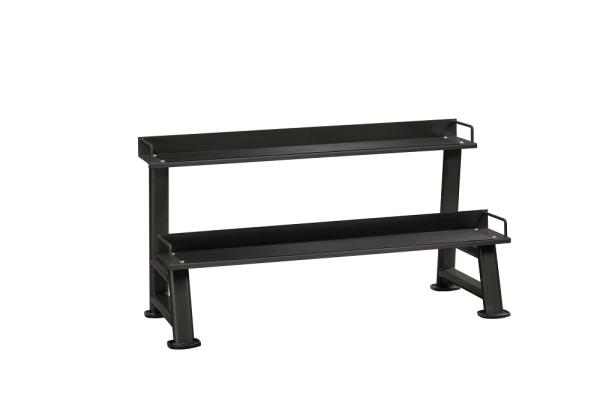 Ablage für 12 Kettlebells, schwarz